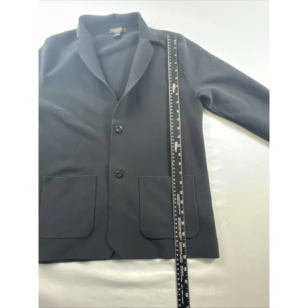 NEW  Banana Republic Supima Sweater Blazer, Sonoma Black , Size Medium 663642–01
